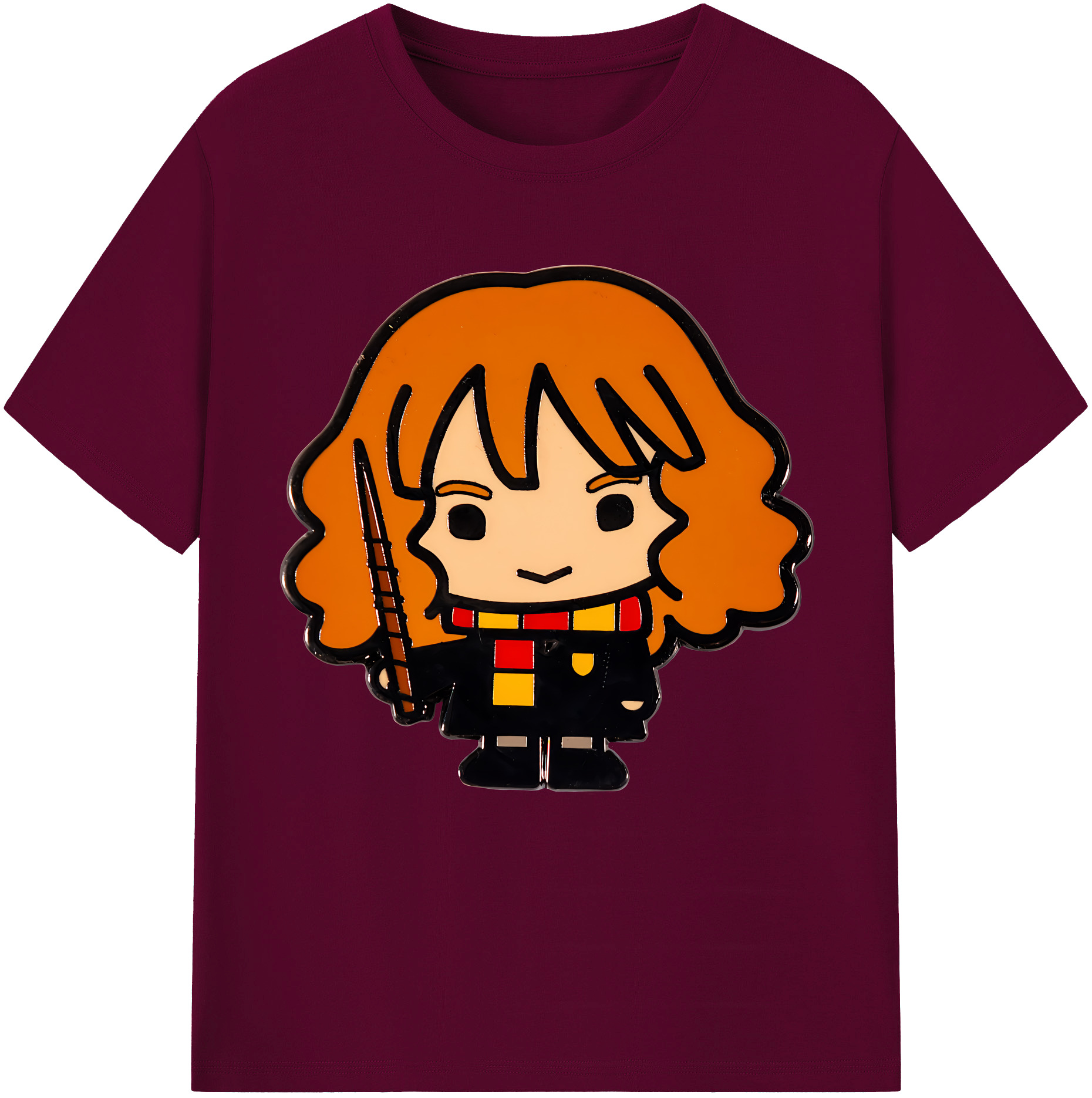 （画像用） Harry Potter ハリー・ポッターシリーズ レディースカジュアルプリントTシャツ（綿100％）
